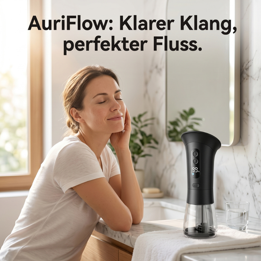 AuriFlow - Saubere Ohren ohne Verletzungen und Schmerzen.