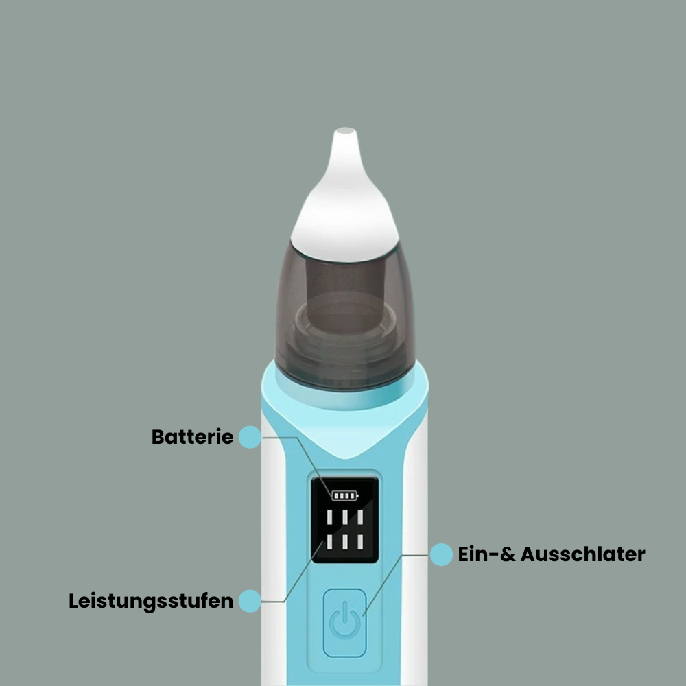 Babycherry - Wenn die Nase dicht ist: ein Knopfdruck für ruhige Elternnächte