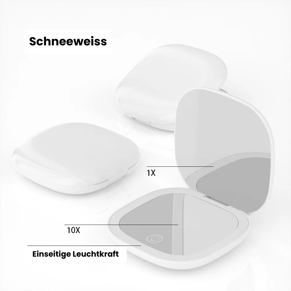 Glamirrorly - Das Minibeautylicht, das dich jederzeit perfekt strahlen lässt.