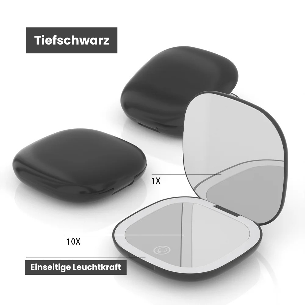 Glamirrorly - Das Minibeautylicht, das dich jederzeit perfekt strahlen lässt.