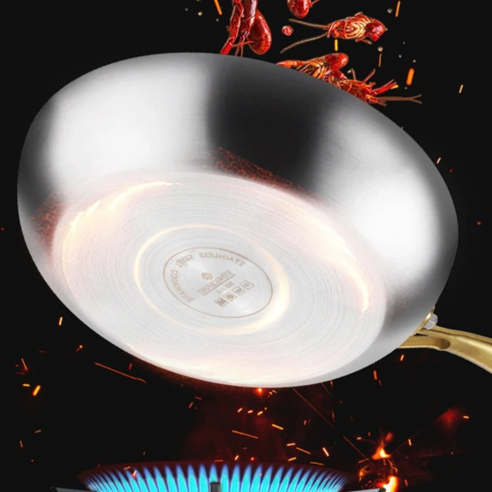 EssenSteel - Die hygienische Edelstahlpfanne für gesundes Braten