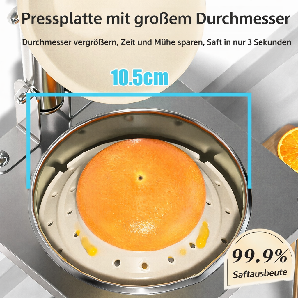 1pcs Stainless Steel Manual Juicer Commercial Hand Press Squeezer For Orange Juice Extraction Kitchen Fruit Shop Bubble Tea