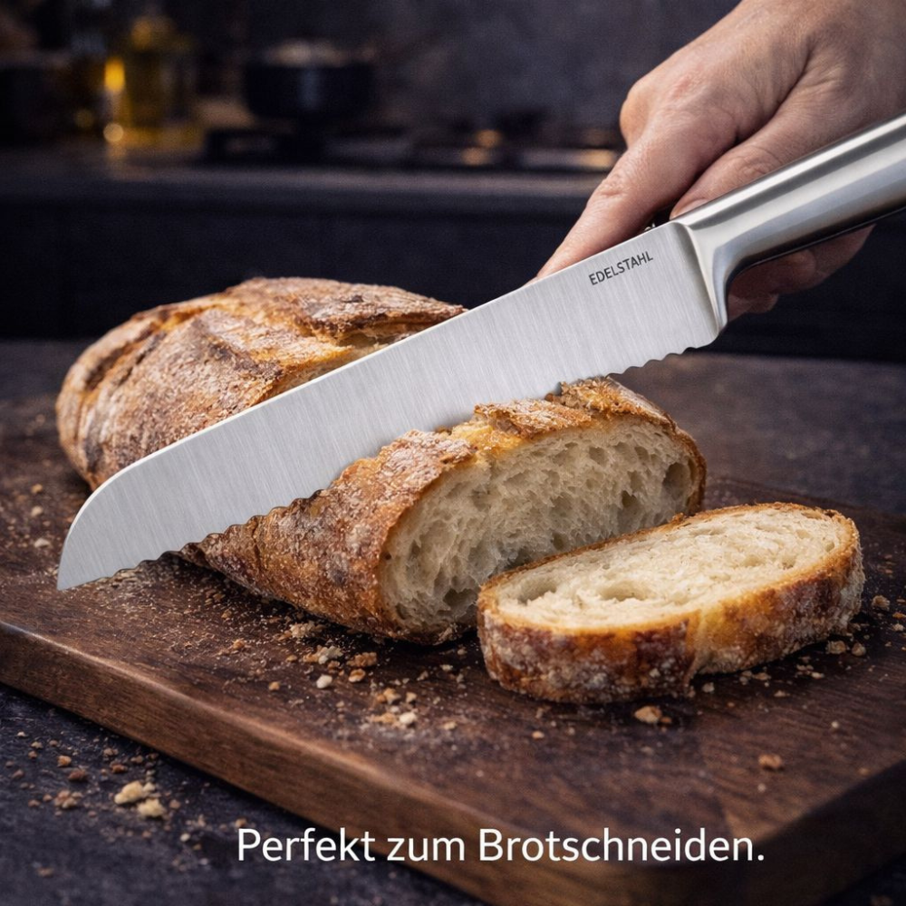 CheffInox - Küchenmesser Set 5-tlg.Chefmesser