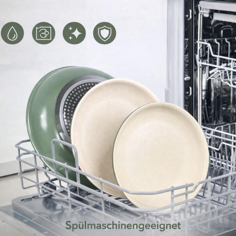 PanVita-3 teiliges Premium Antihaft-Pfannenset mit abnehmbarem Griff