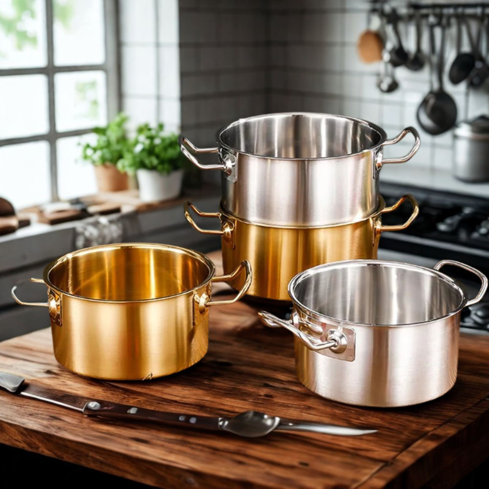 Edelchef - Kochen ohne Schadstoffe mit 100% Edelstahl