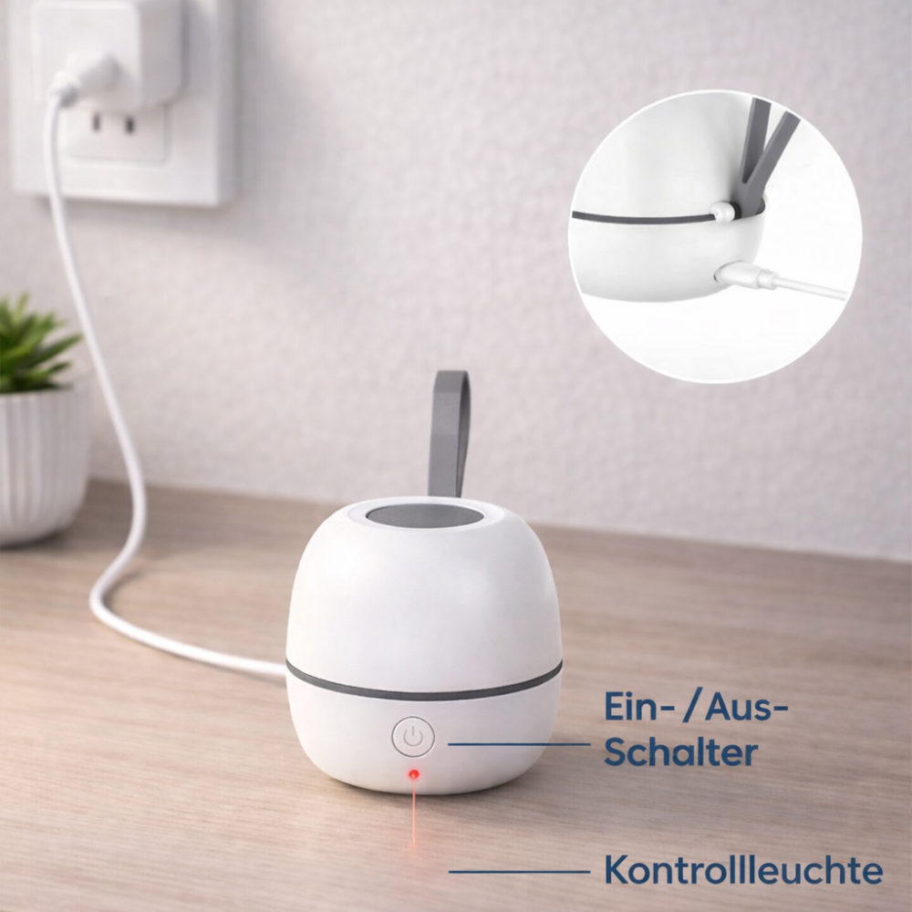 Eluna - Entfernt 99% der Bakterien, die dein Baby in den Mund nimmt