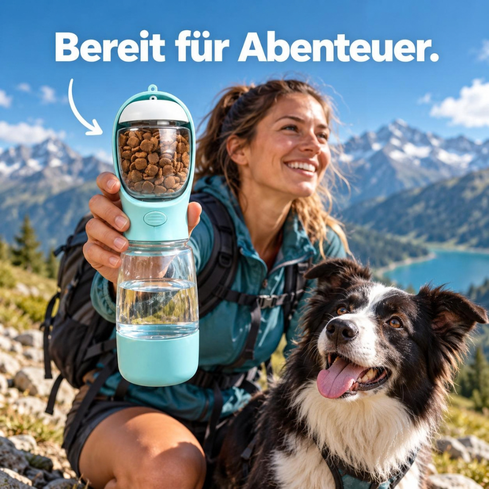 NapfGo - Sein Wasser. Seine Snacks. Seine Bedürfnisse. Immer an deiner Seite.