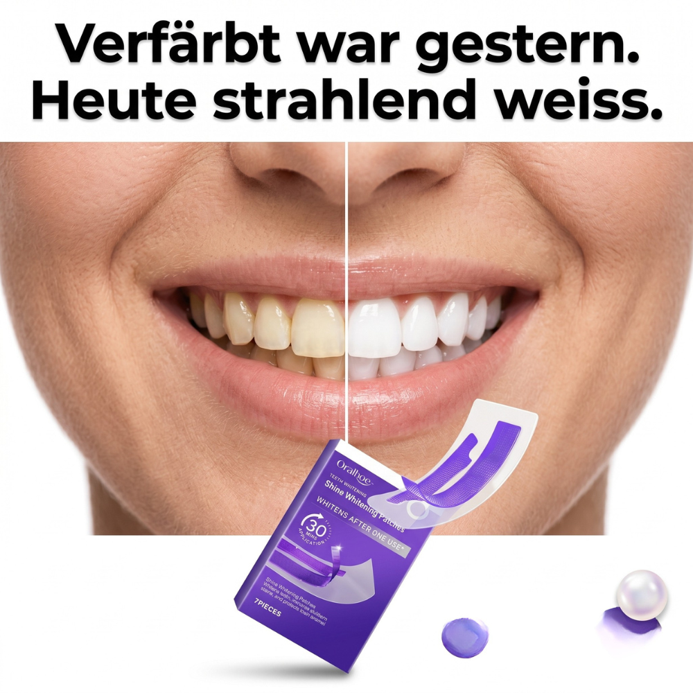 PearlStrips - Hol dir dein natürliches Weiss zurück ohne überteuerte Zahnarztbesuche.