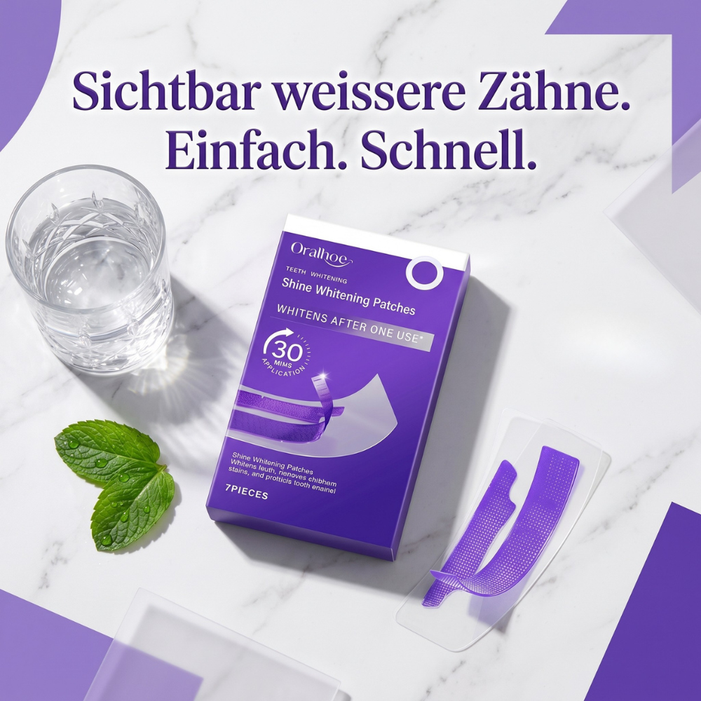 PearlStrips - Hol dir dein natürliches Weiss zurück ohne überteuerte Zahnarztbesuche.