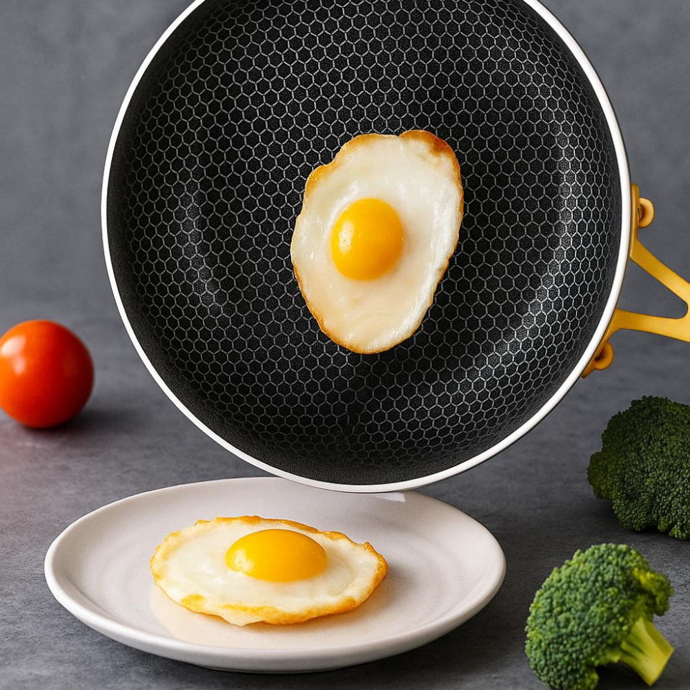 Primesteel - Schweizer vertrauen der 0% Mikroplastik Edelstahlbratpfanne