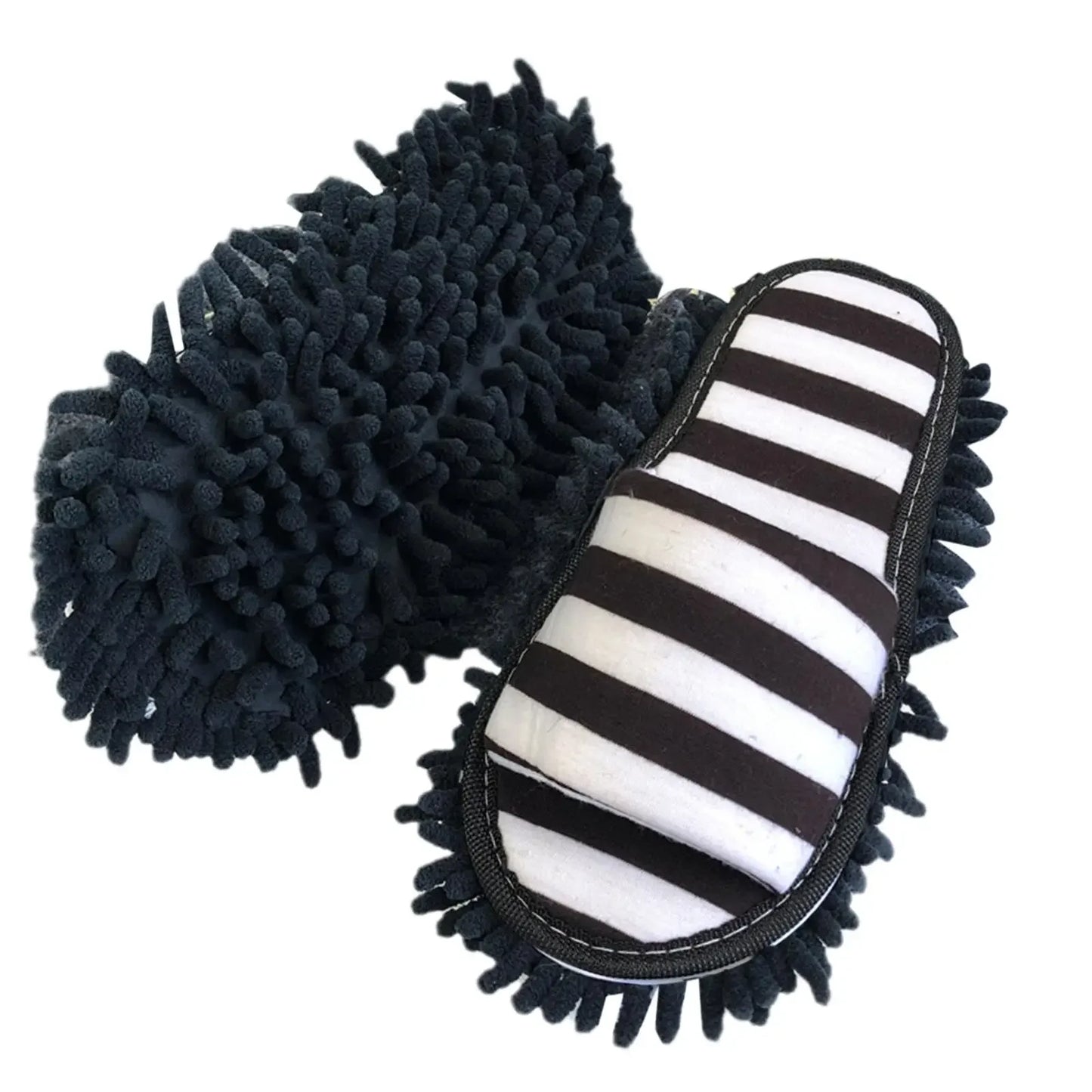 Lazy Mop Slippers Floor Dust Cleaning Slippers Shoes Slippers The Wipe Open-toed Floor Lazy Mopping Shoes Clean Slippers