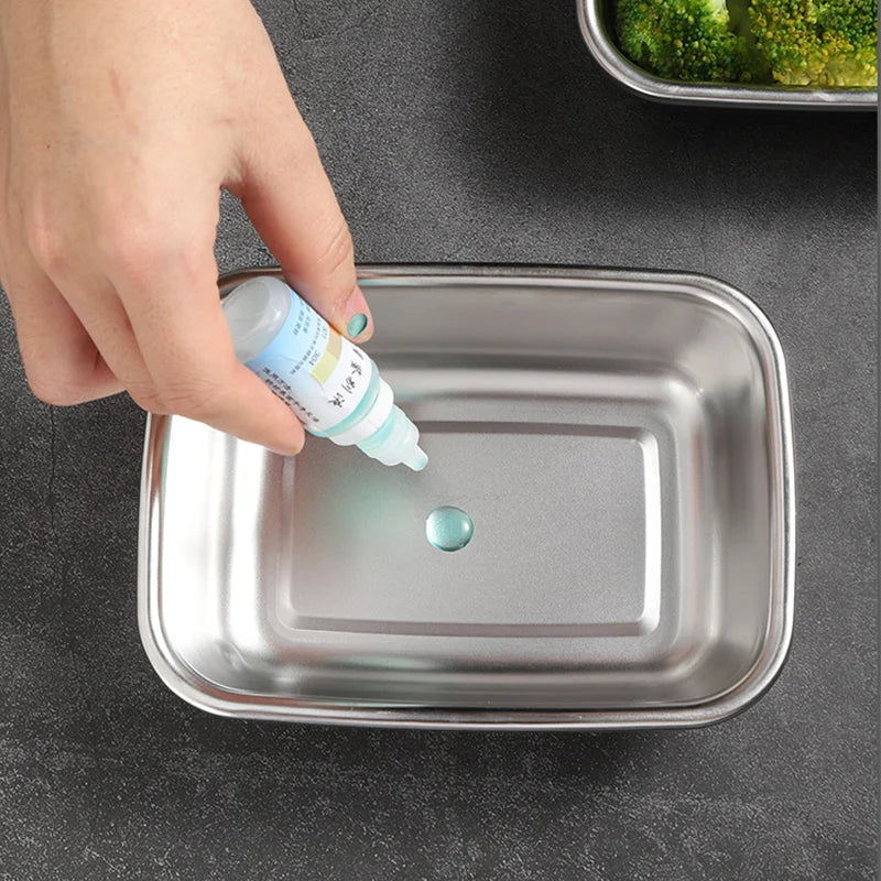 BentoBox - Edelstahl Lunchbox – auslaufsicher, mikrowellengeeignet