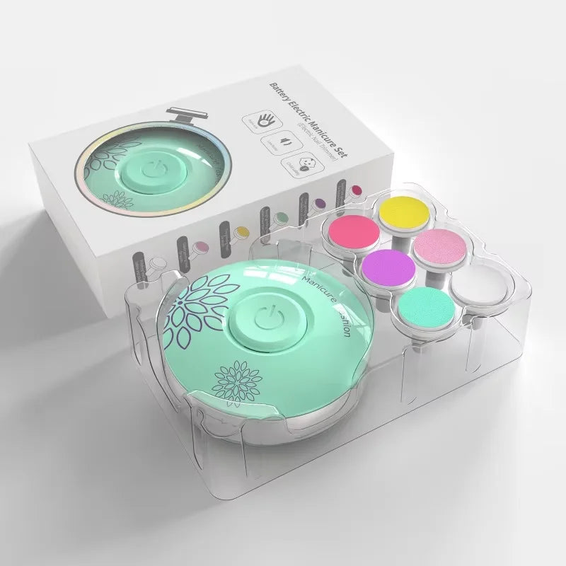 NaiLumi - Elektrische Babyfeile, die Nägel sanft kürzt, ohne Schnitte, ohne Tränen!