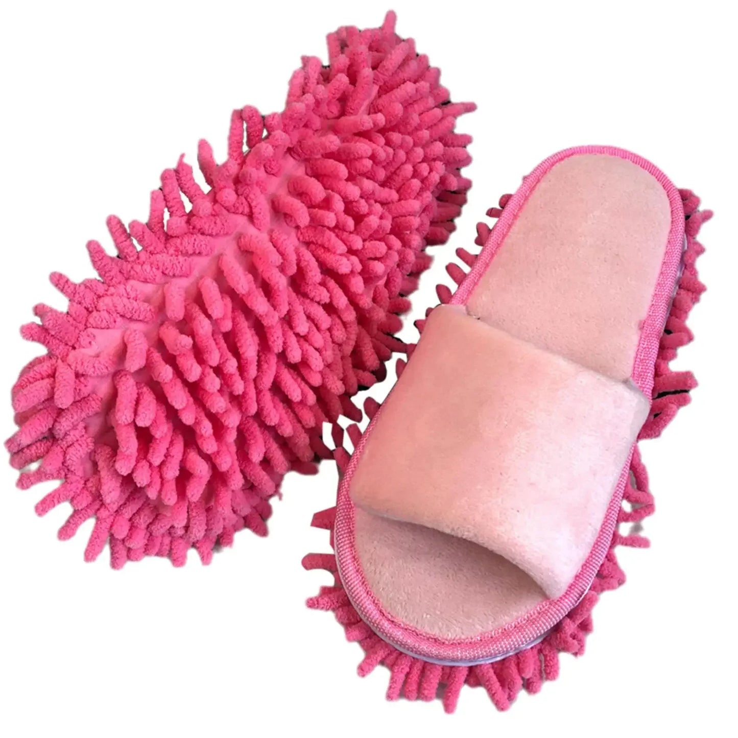 Lazy Mop Slippers Floor Dust Cleaning Slippers Shoes Slippers The Wipe Open-toed Floor Lazy Mopping Shoes Clean Slippers