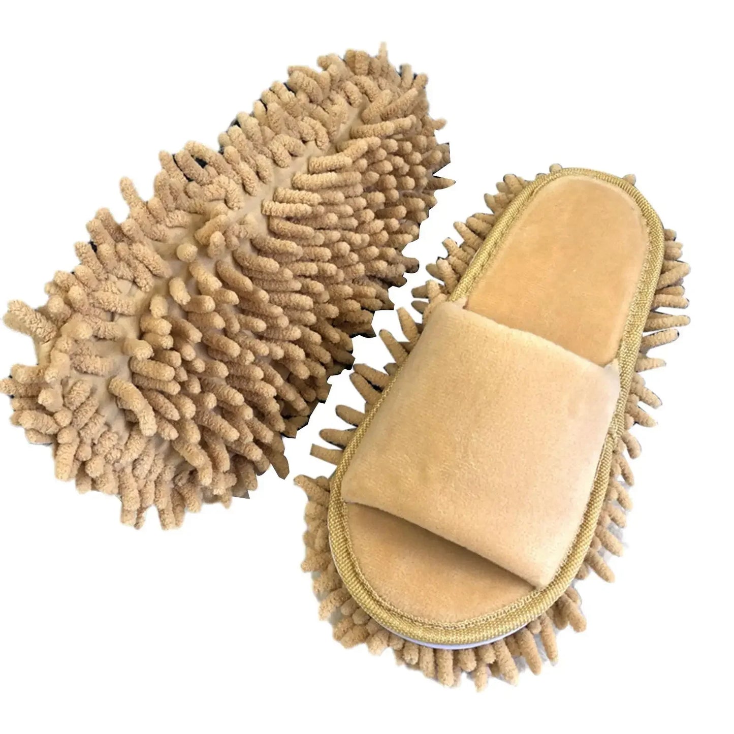 Lazy Mop Slippers Floor Dust Cleaning Slippers Shoes Slippers The Wipe Open-toed Floor Lazy Mopping Shoes Clean Slippers