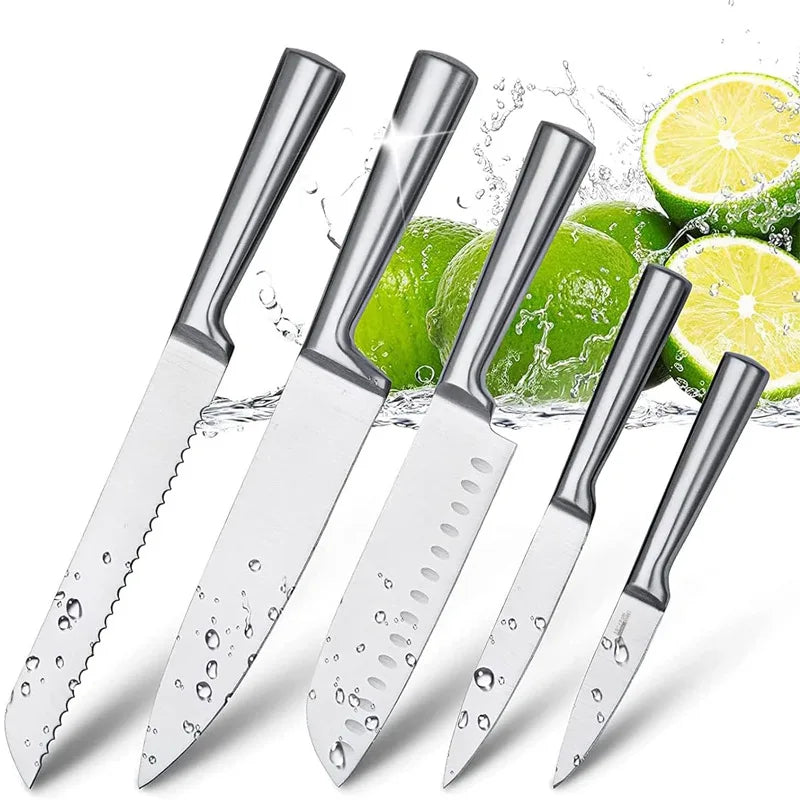 CheffInox - Küchenmesser Set 5-tlg.Chefmesser