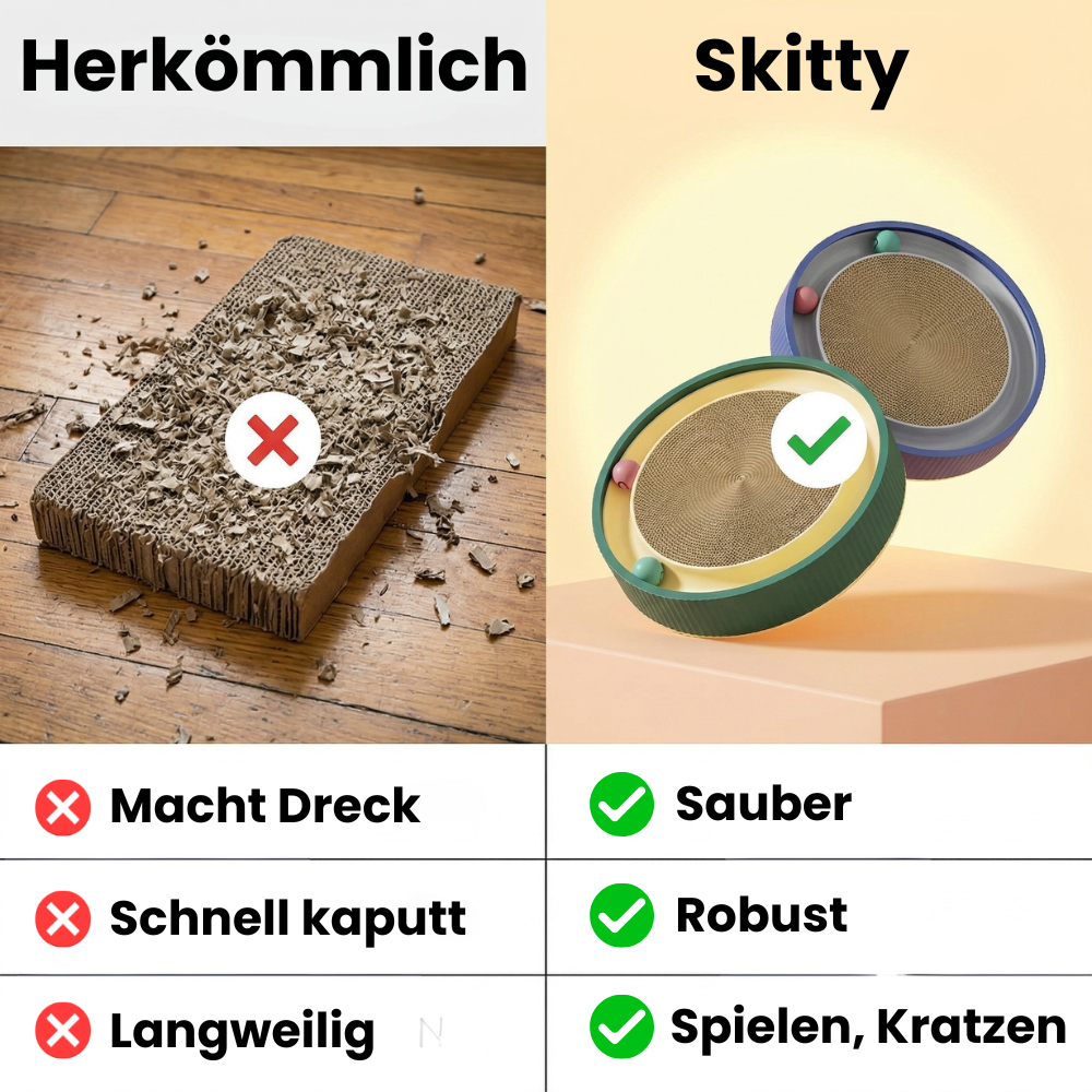 Skitty - Kann sie nicht richtig kratzen, wird dein teures Sofa zum Ersatz.