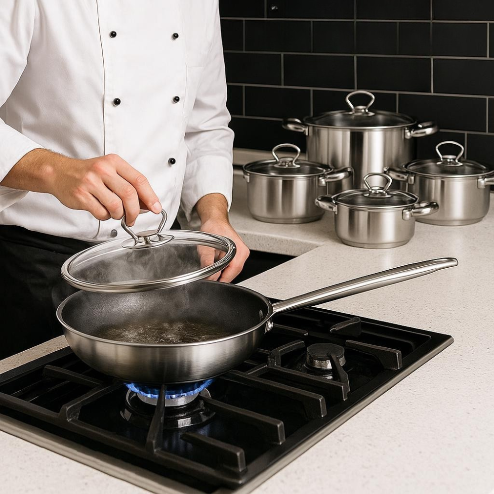 SteelHome - Frei von Mikroplastik, Beschichtungen und Poren