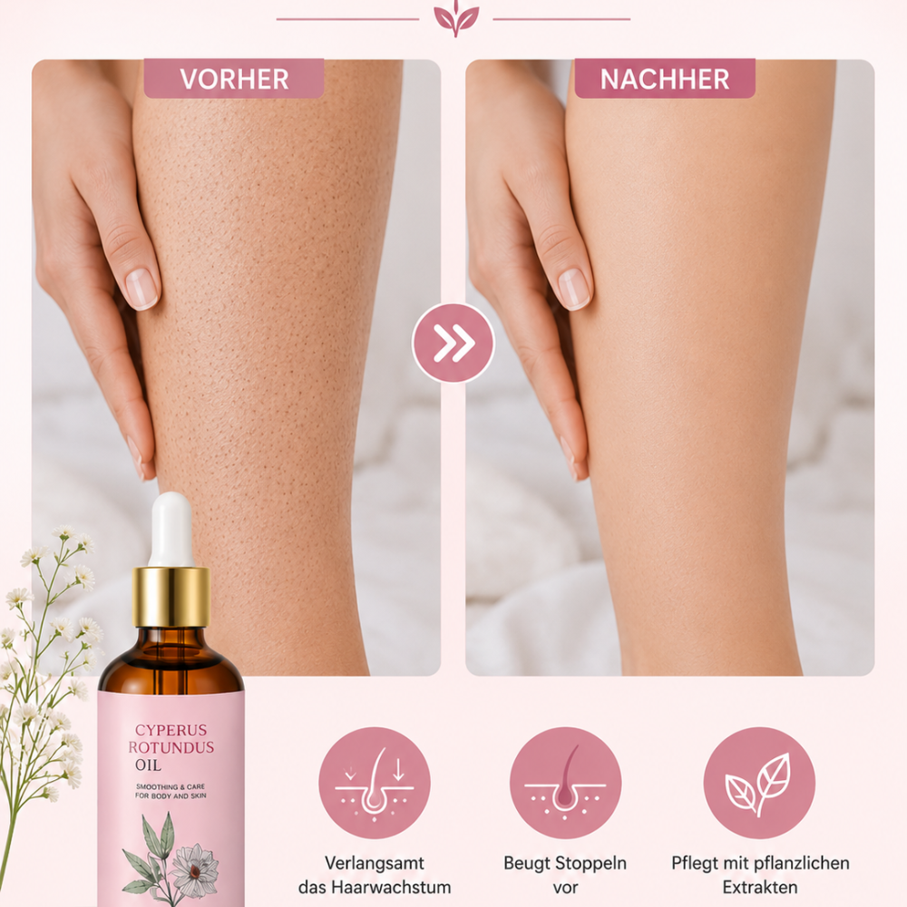 Veloura - Sag täglichem Rasieren Lebewohl. Geniesse geschmeidige Haut und reduziertes Haarwachstum!