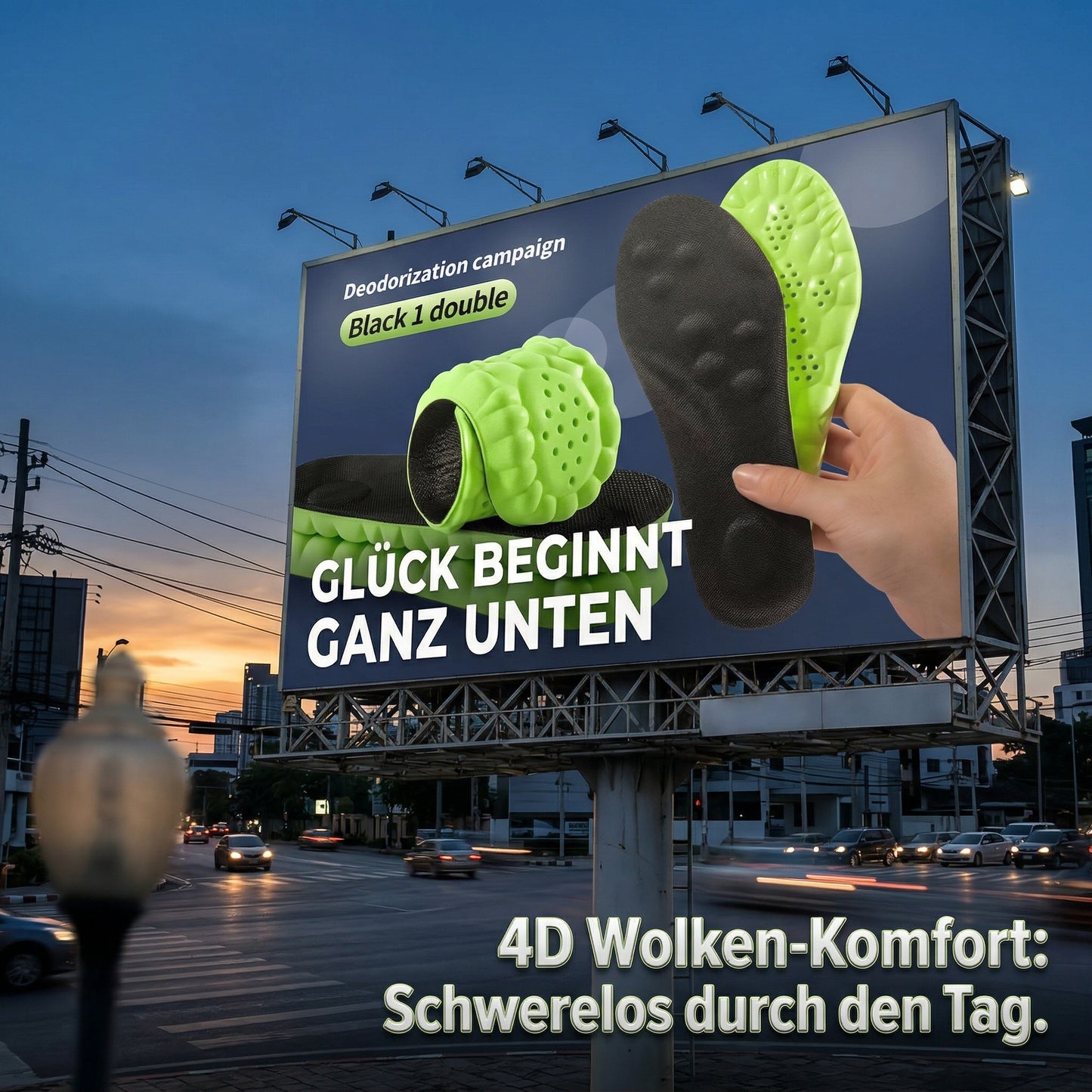 AeroFoams - Jeder Schritt weicher. Deine Gelenke werden es dir danken.