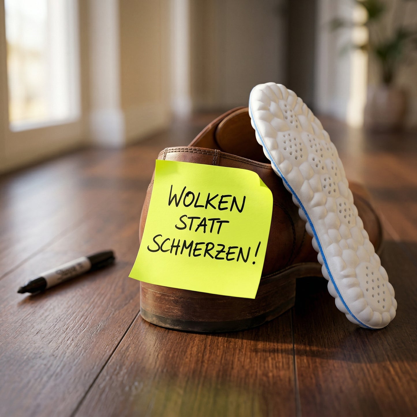 AeroFoams - Jeder Schritt weicher. Deine Gelenke werden es dir danken.