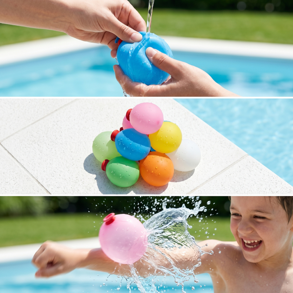 Aquabomb - die cleveren Wasserbälle, die du immer wieder nutzen kannst!